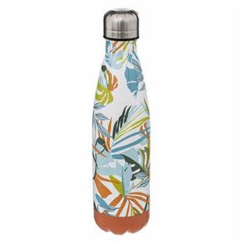 BUTELKA TERMICZNA Iso Tropic niebieska 500ml w liście
