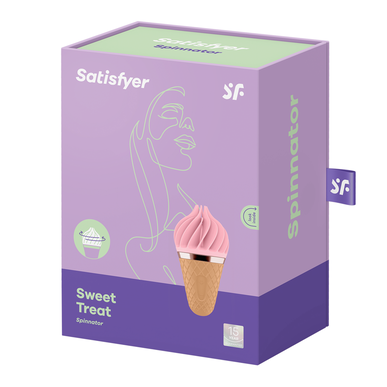 Satisfyer Sweet Treat Spinnator Roterende Klitorisstimulator Vibrator 1 stk 1 stk