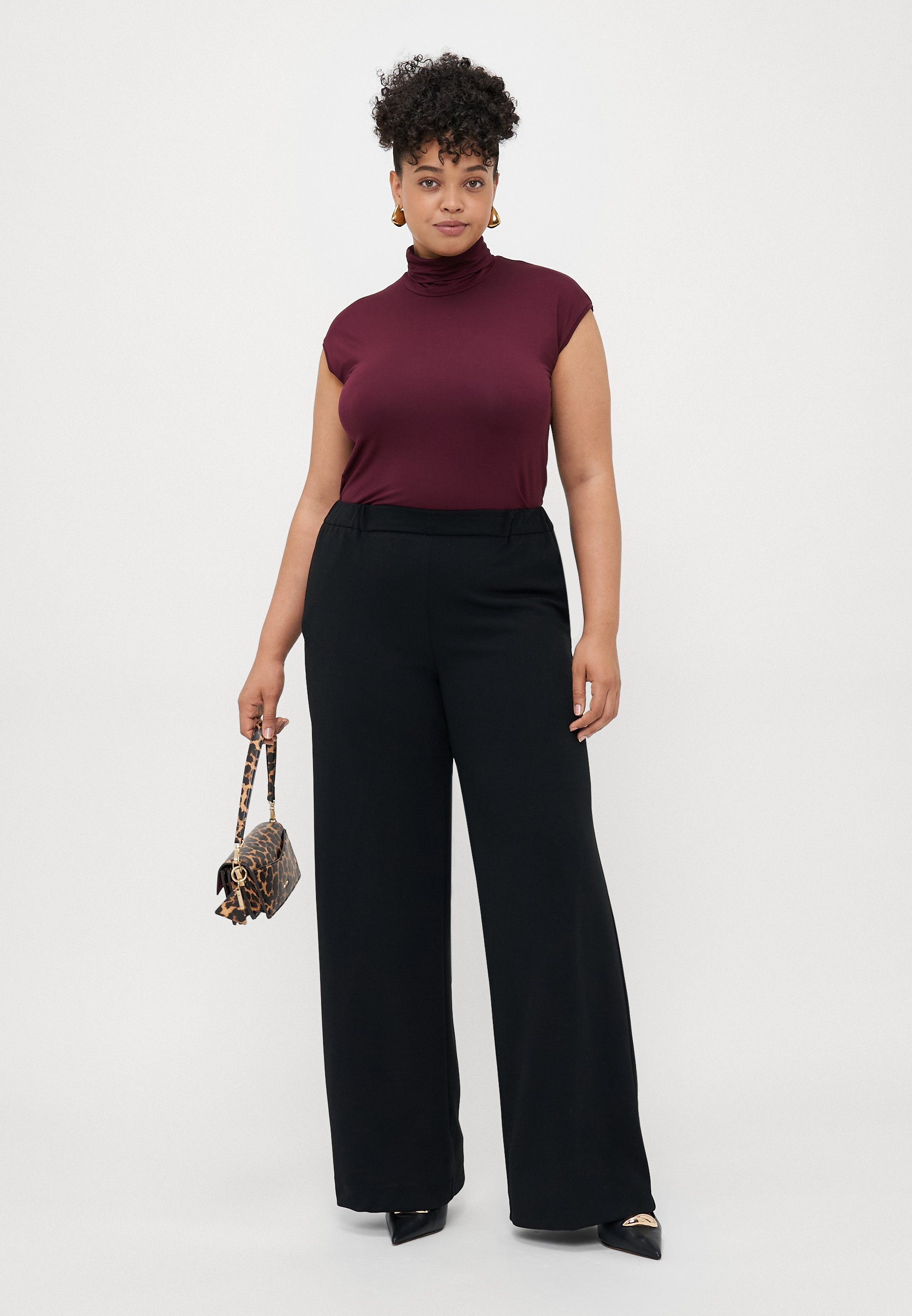 Persona by Marina Rinaldi PARATA - Broek - zwart