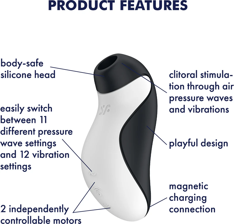 Stimulátor klitorisu Satisfyer Orca