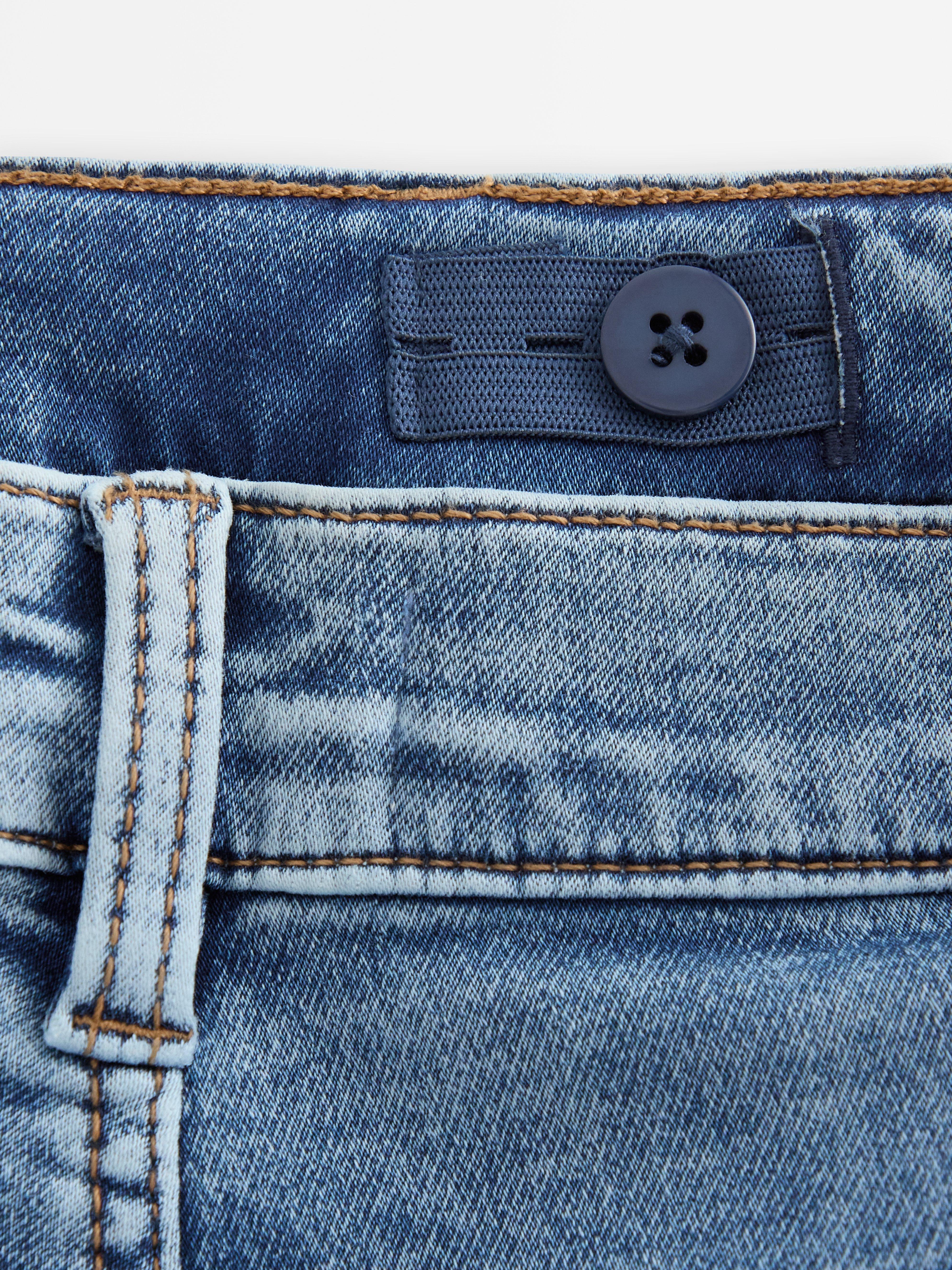 Džíny STAFFAN Regular Right s delšími nohavicemi Denim