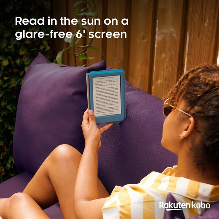 Leitor de e-books Kobo Libra - Tela de 7