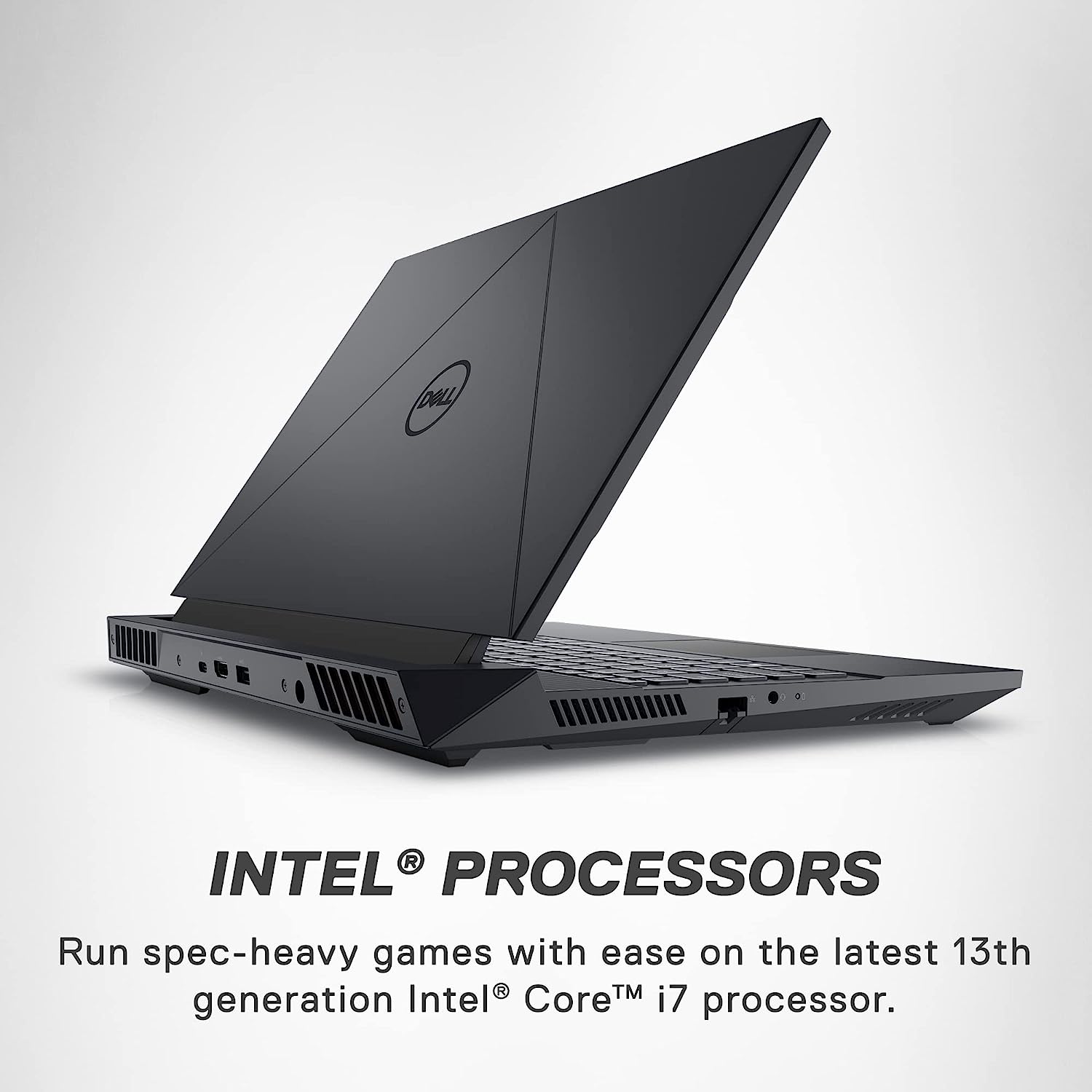 Dell G15 5530 -pelikannettava - 15,6 tuuman FHD (1920x1080) -näyttö, Intel Core i7-13650HX, 16 Gt:n DDR5 RAM-muistia, 1 Tt:n SSD-muistia, NVIDIA GeForce RTX 4060 8 Gt:n GDDR6-näytönohjain, Windows 11 Home, huolto - tummanharmaa