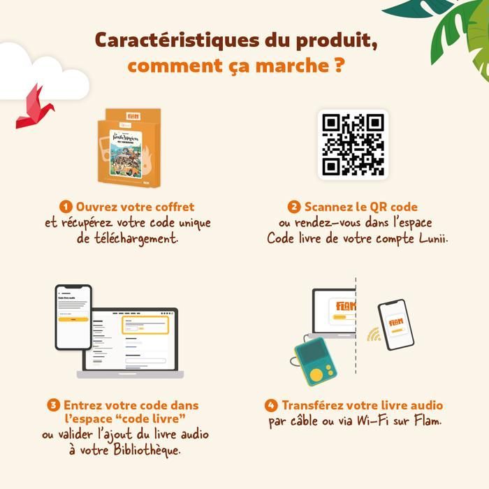 Interactief luisterboek - Lunii - De herberg met de zwarte kist - Interactief avontuur - 3 uur en 9 minuten - Vanaf 9 jaar