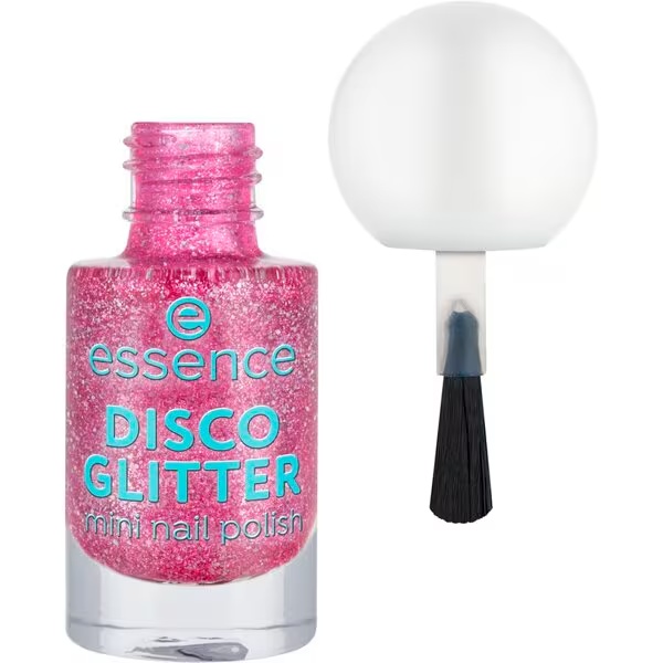 Mini lak na nechty Essence Disco Glitter 08<br>5ml