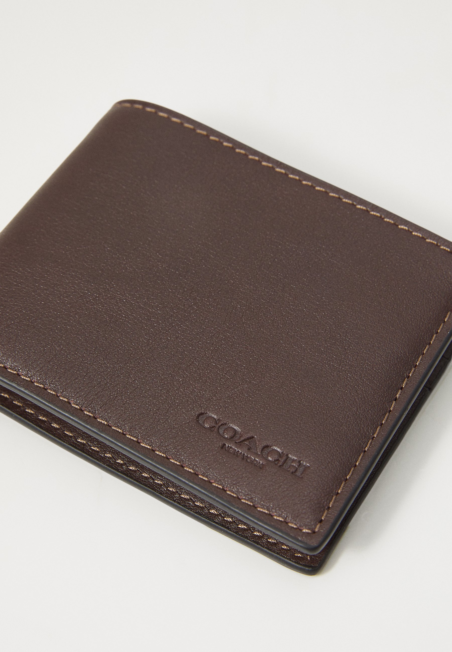 COACH SLIM BILLFOLD WALLET - Portemonnee - esdoorn