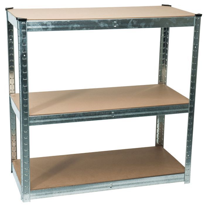Estantería de alta resistencia con 5 estantes, 180x90x40cm, 875kg