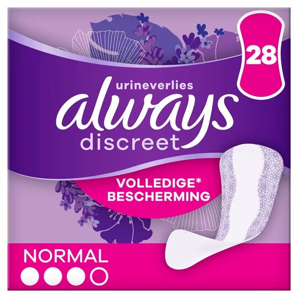 Always Discreet Normal дневни улошци<br>Медицински уређај - 28 комада