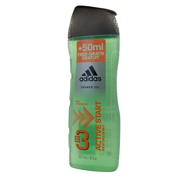 Adidas - Active Start miehille Adidas suihkugeeli 300ml Adidas