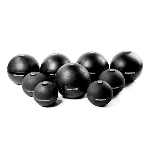  Elite Medicine Ball 25 lb (11,34 kg - 35,5 cm diameter) enkel hout