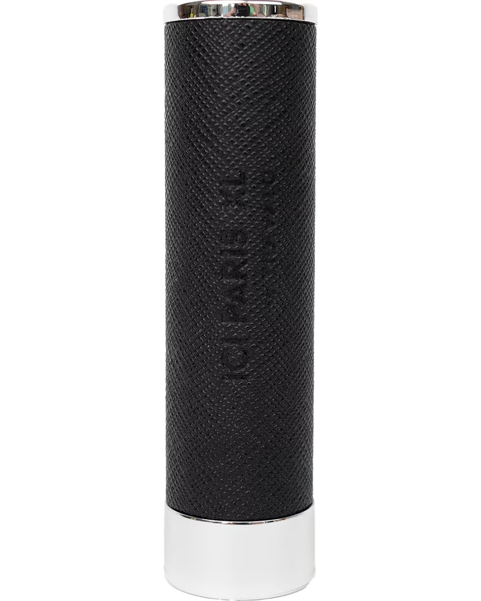 ICI PARIS XL Atomizor de parfum din piele, negru, reîncărcabil, pulverizator Travalo de la ICI PARIS XL