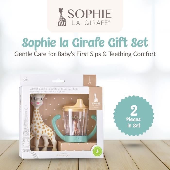 Copo à prova de vazamentos - Sophie, a Girafa