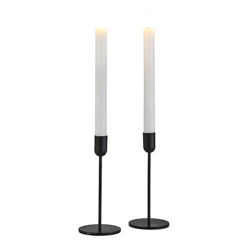 Vie Selected Crown Lampen 2er-Pack 24 cm LED-Timer weiß