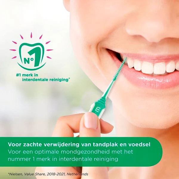 GUM Soft-Picks Minty Interdentale Tandenstokers<br>mt M, 40 stukų
