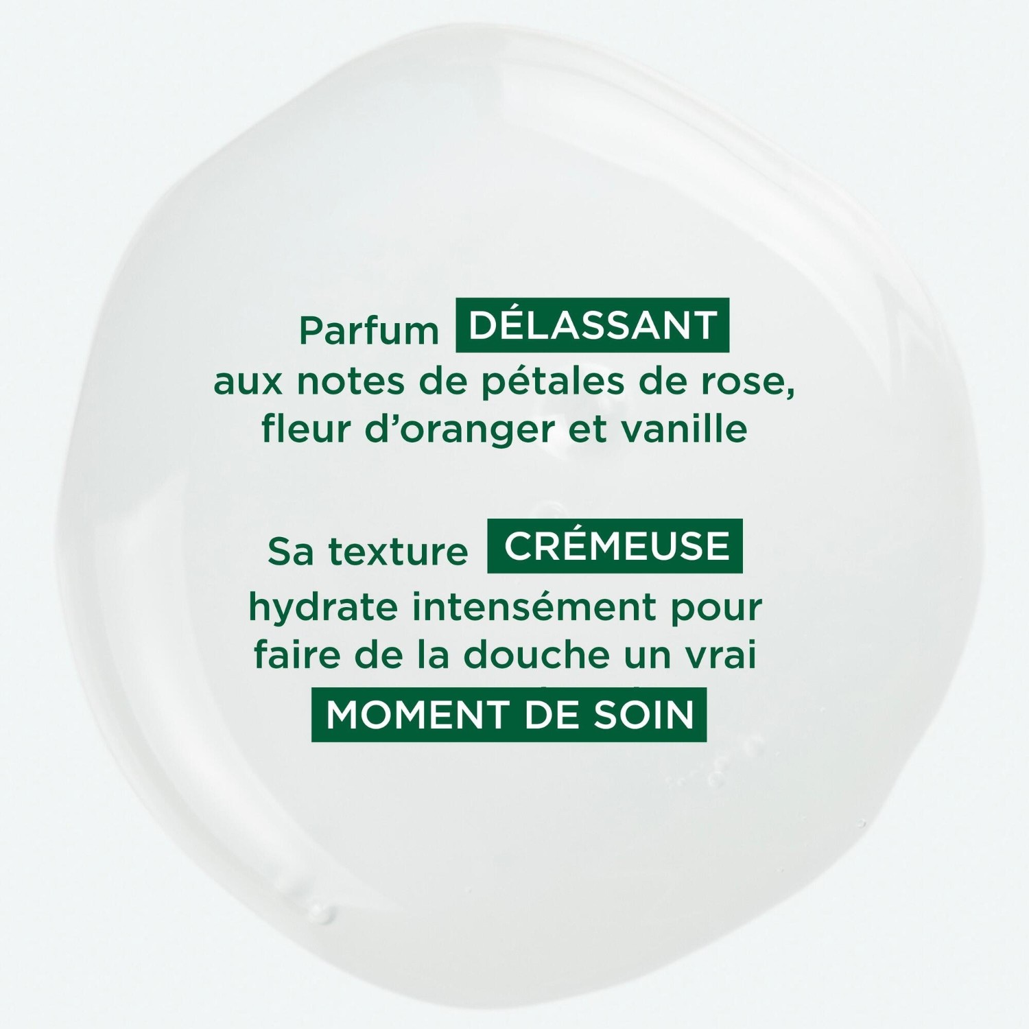 Klorane Crème douche au Cupuaçu BIO - Lait de Rose