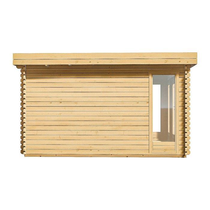Studio de jardin en bois 17,1 m² - Epaisseur 40 mm - BOESIA