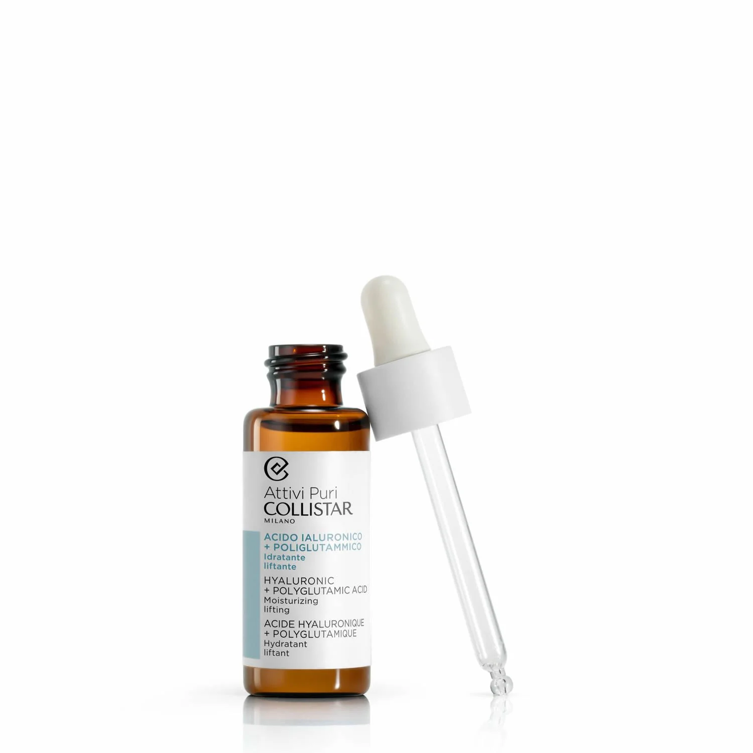 Attivi Puri Acido Ialuronico + Poliglutammico - Siero viso lifting, Siero viso idratante