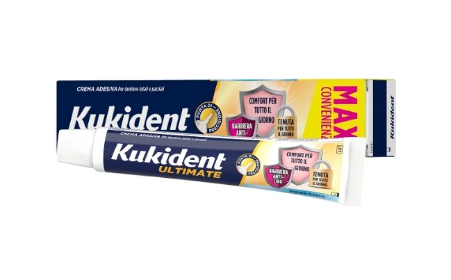 KUKIDENT Kukident Ultimate Fresh Crème adhésive 40 g pour prothèses dentaires