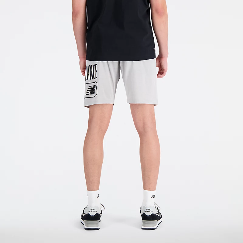 Tenacity Heathertech shorts voor heren - ATHLETIC GRAY HEATHER