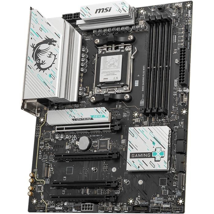 Carte mère - MSI - B850 GAMING PLUS WIFI AMD B850 Emplacement AM5 ATX