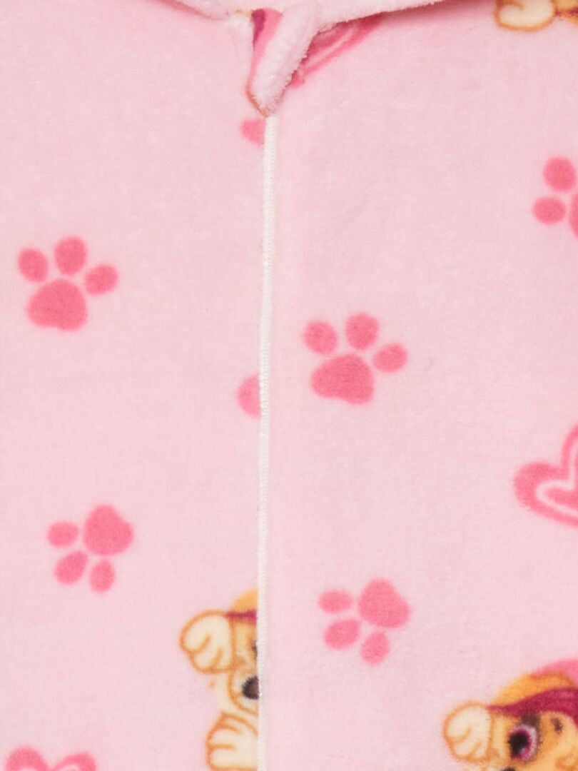 Paw Patrol fleece jumpsuit - roze