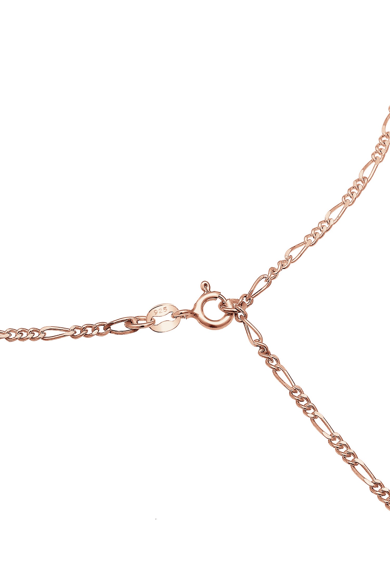 Elli Femmes Figaro Chaîne en Y Tendance Réglable en Argent Sterling 925