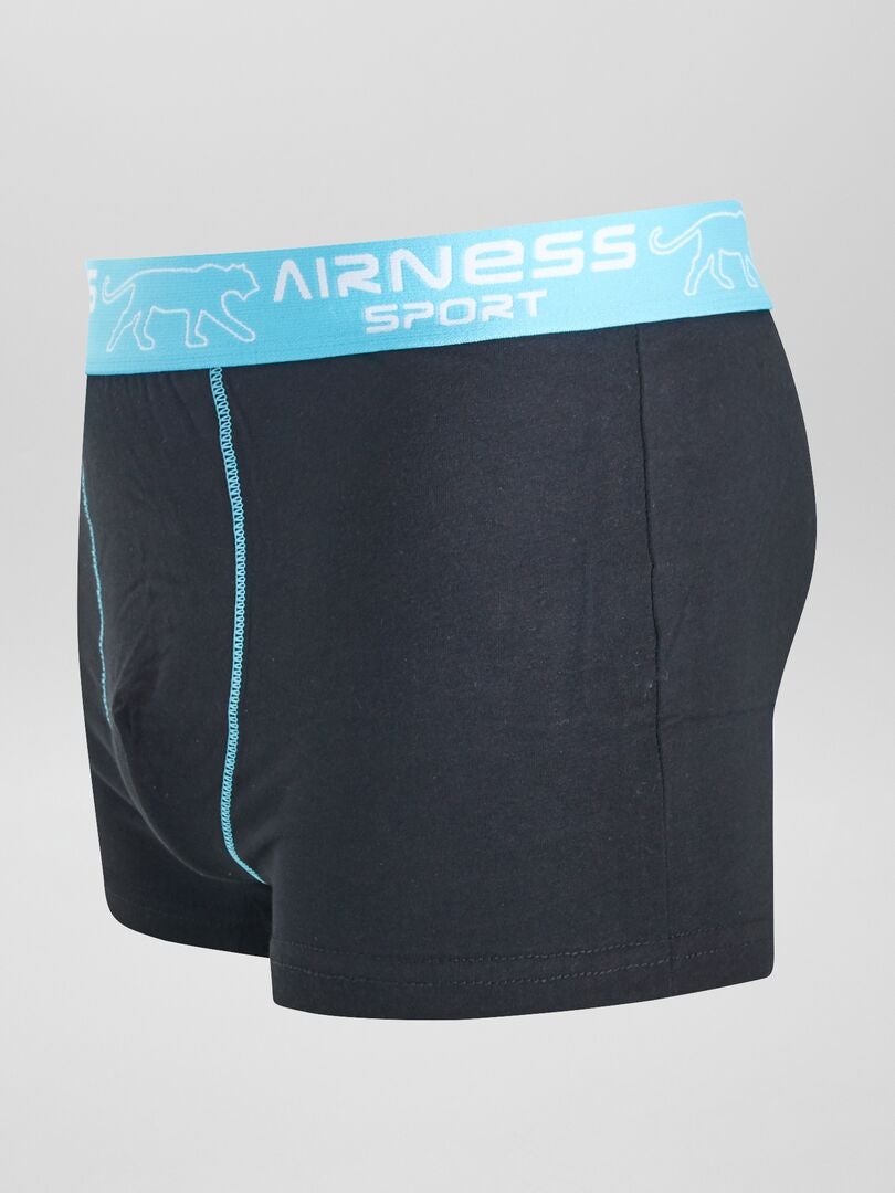 Set de 3 boxeri „Airness” cu curea - NEGRU