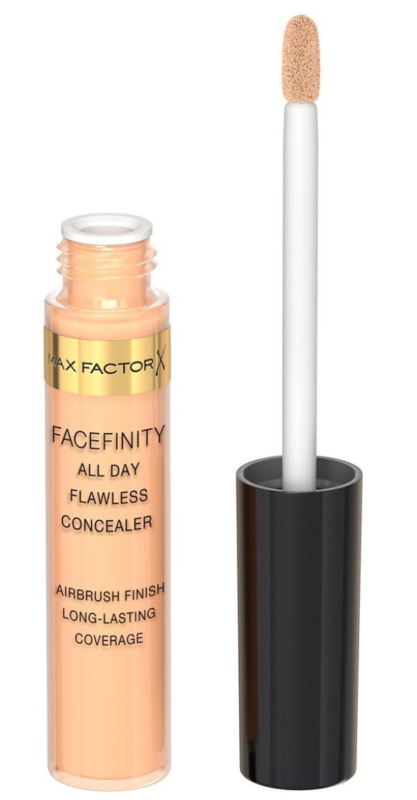 „Facefinity All Day Concealer“ Makiažo maskuokliai tamsiems ratams ir ratilams po akimis