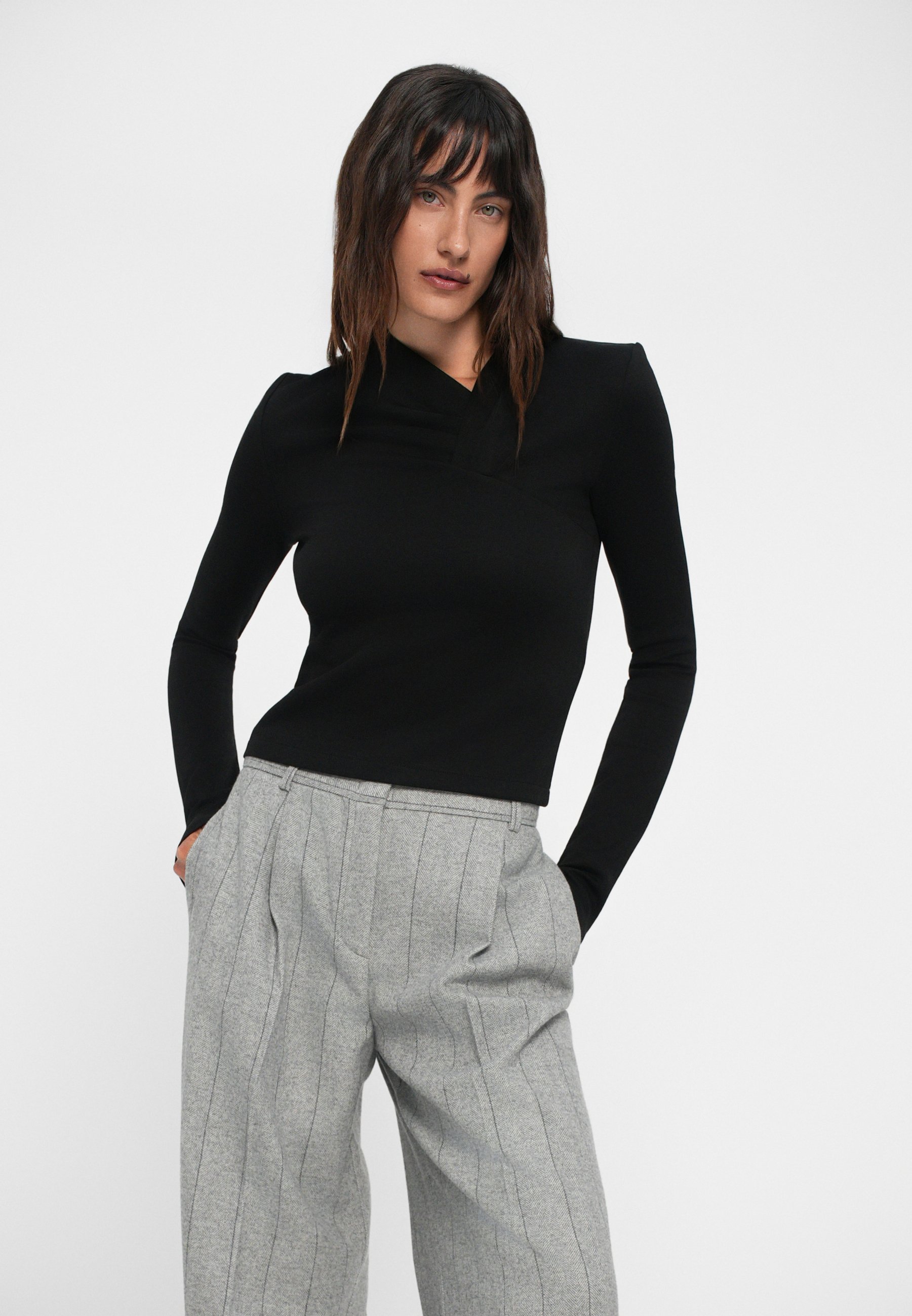 Iro MALA - Maglia a maniche lunghe - nera