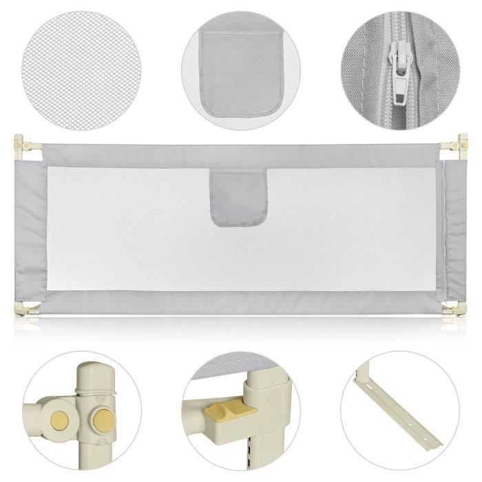 Sponda per letto XUANYU - Neutra - 1,5 m