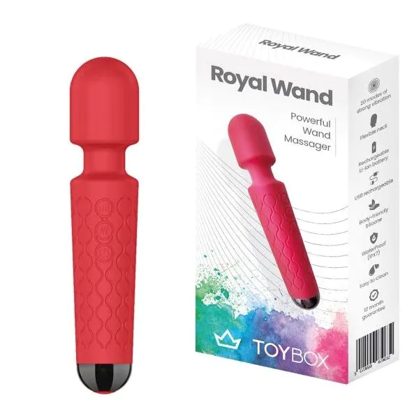 Toy-Box Royal Wand Masażer w Kształcie Różdżki uka