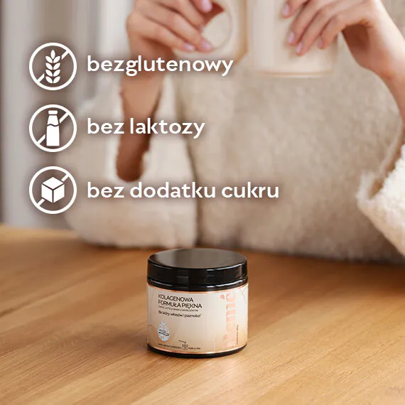 Reme Kolagenowa Formuła Piękna Caffe Latte o Smaku Waniliowym Proszek 150 g