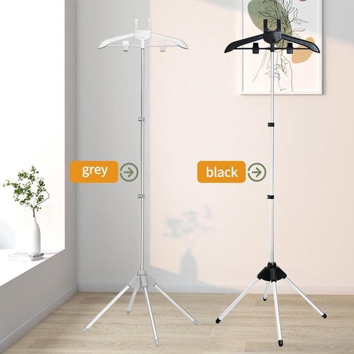 Clothes hanger - Folding ironing hanger - Garment steamer hanger - Folding hanger - Portable steam hanger with gloves