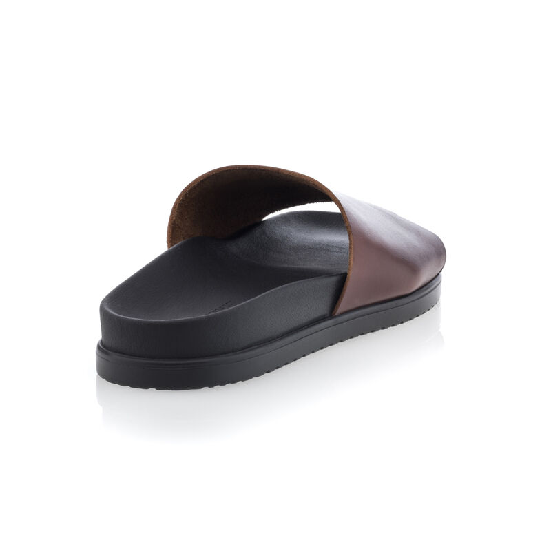  Bruna sandaler / skor med öppen tå för män