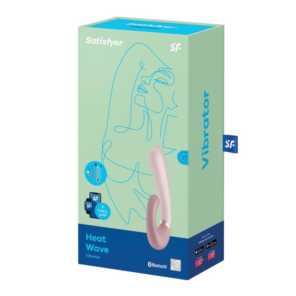 Aplikacija Satisfyer Heat Wave Connect vijolična