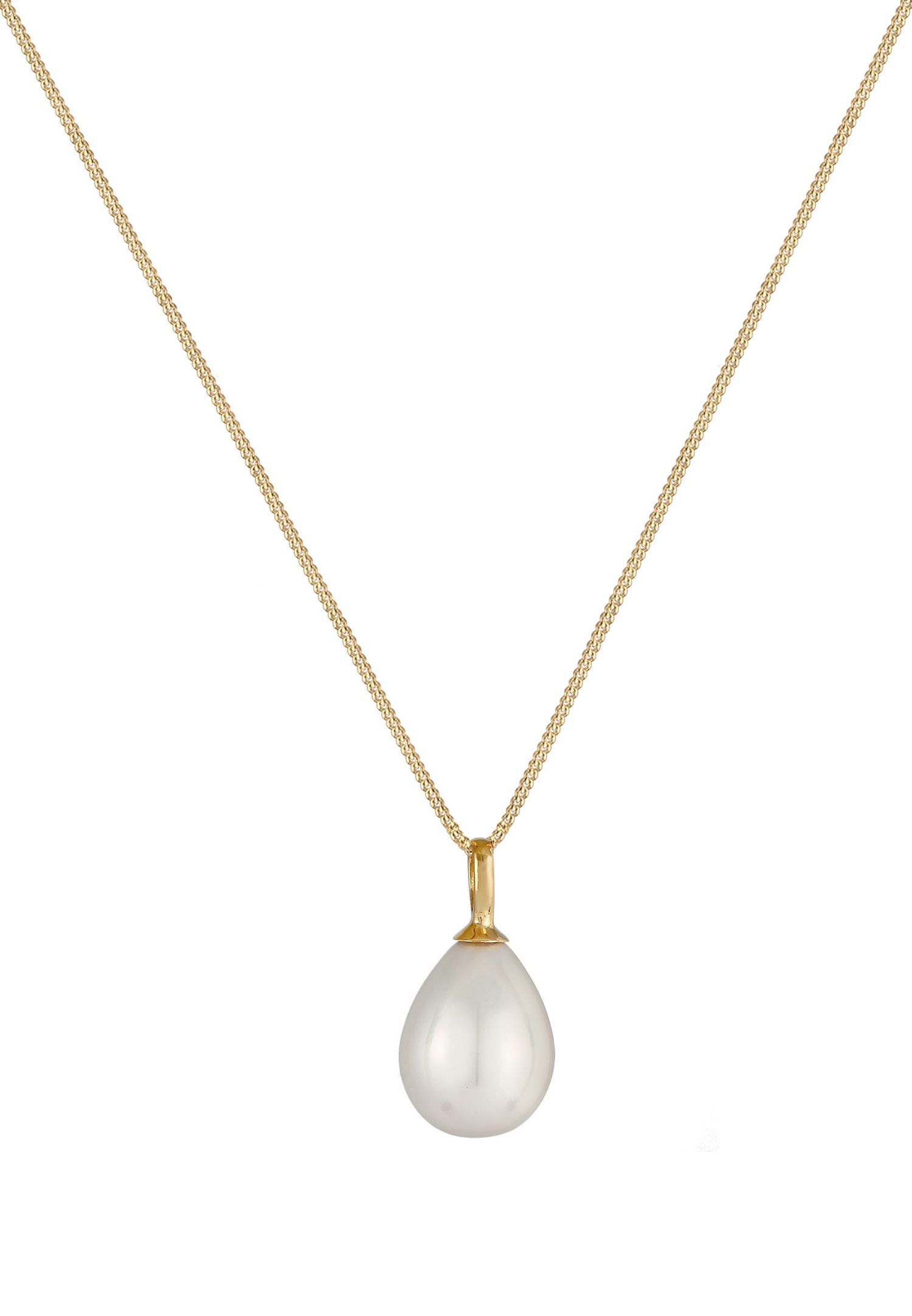 Nenalina Perle de coquillage classique en 925/1000 argent massif