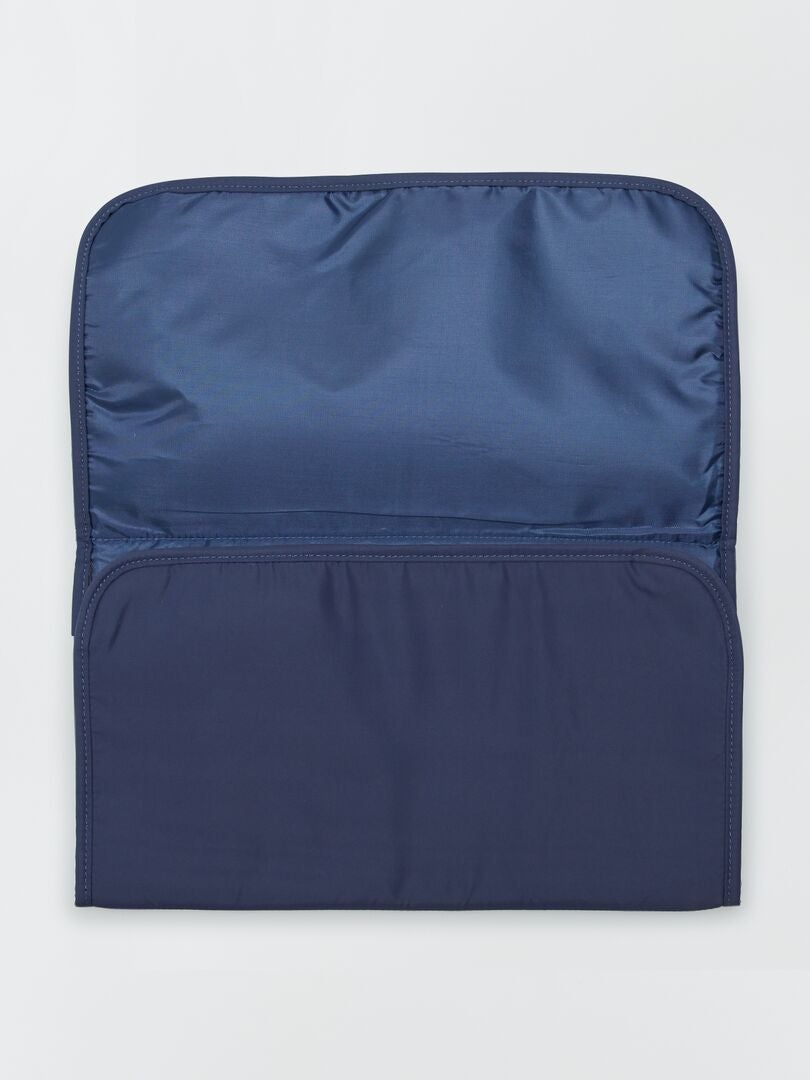 Gewatteerde luiertas - BLAUW