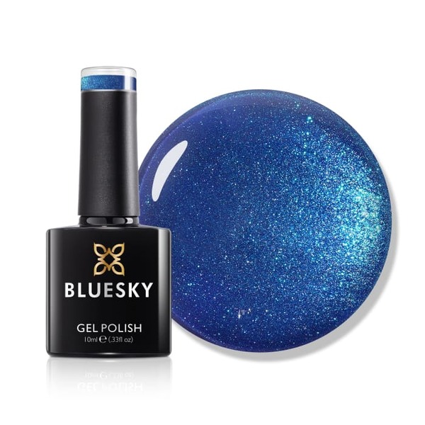 Bluesky Gel Nagellak - Elektrisch Blauw