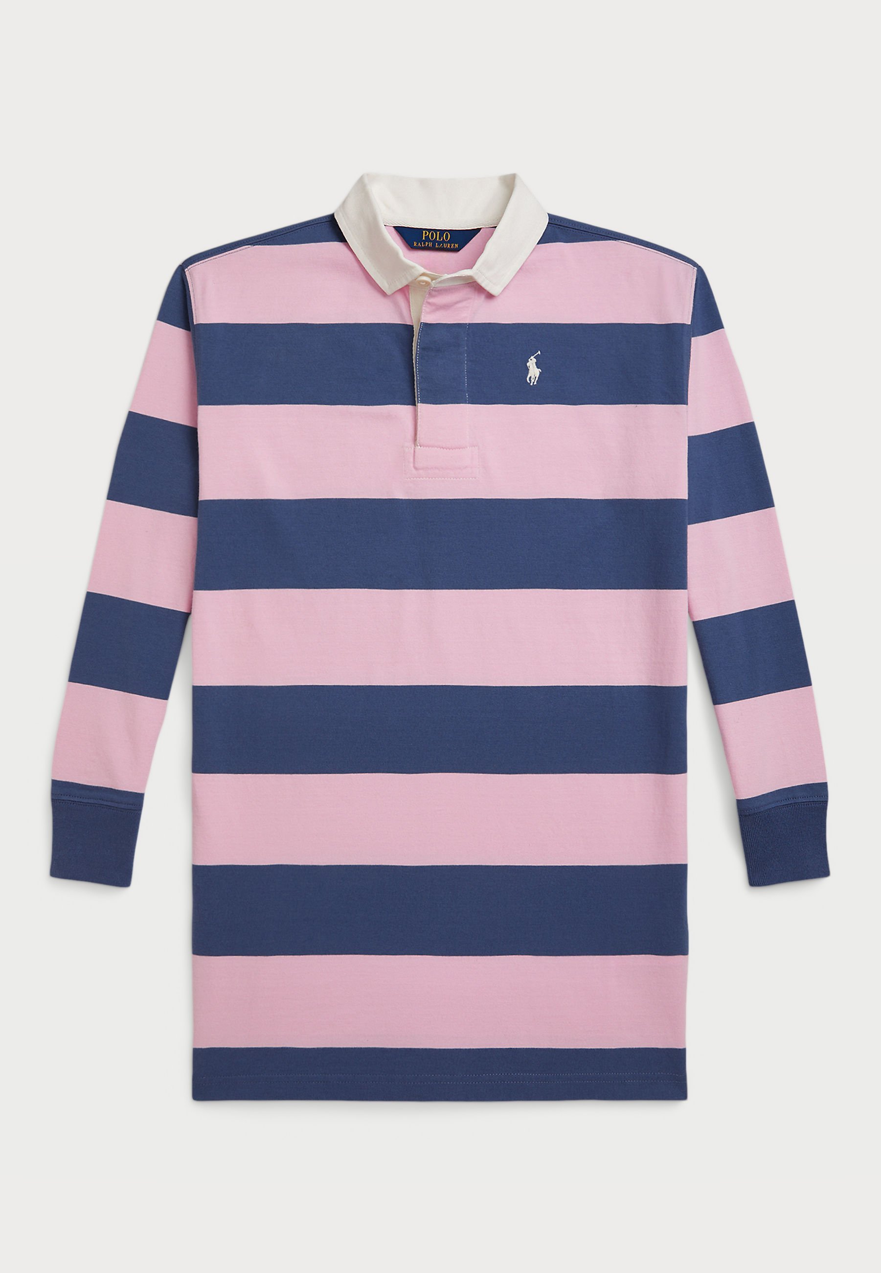 RUGBY DRESS - Žerzejové šaty - black/white/grey