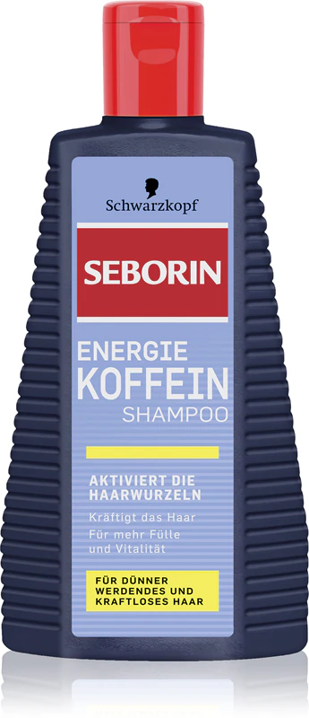 Schwarzkopf Seborin Shampoo de cafeína para cabelos ralos