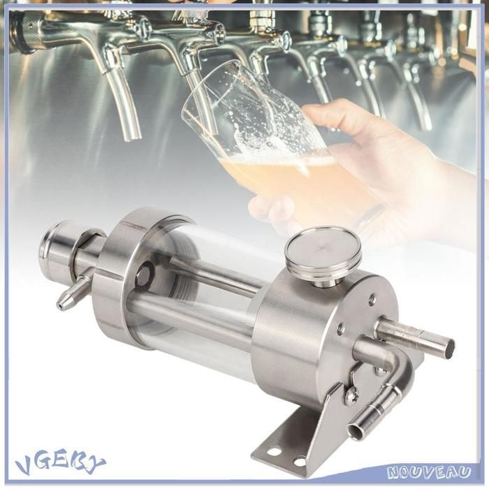 Stainless Steel Beer Foam Detector, Easy-to-Use FOB Detector for Beer Production