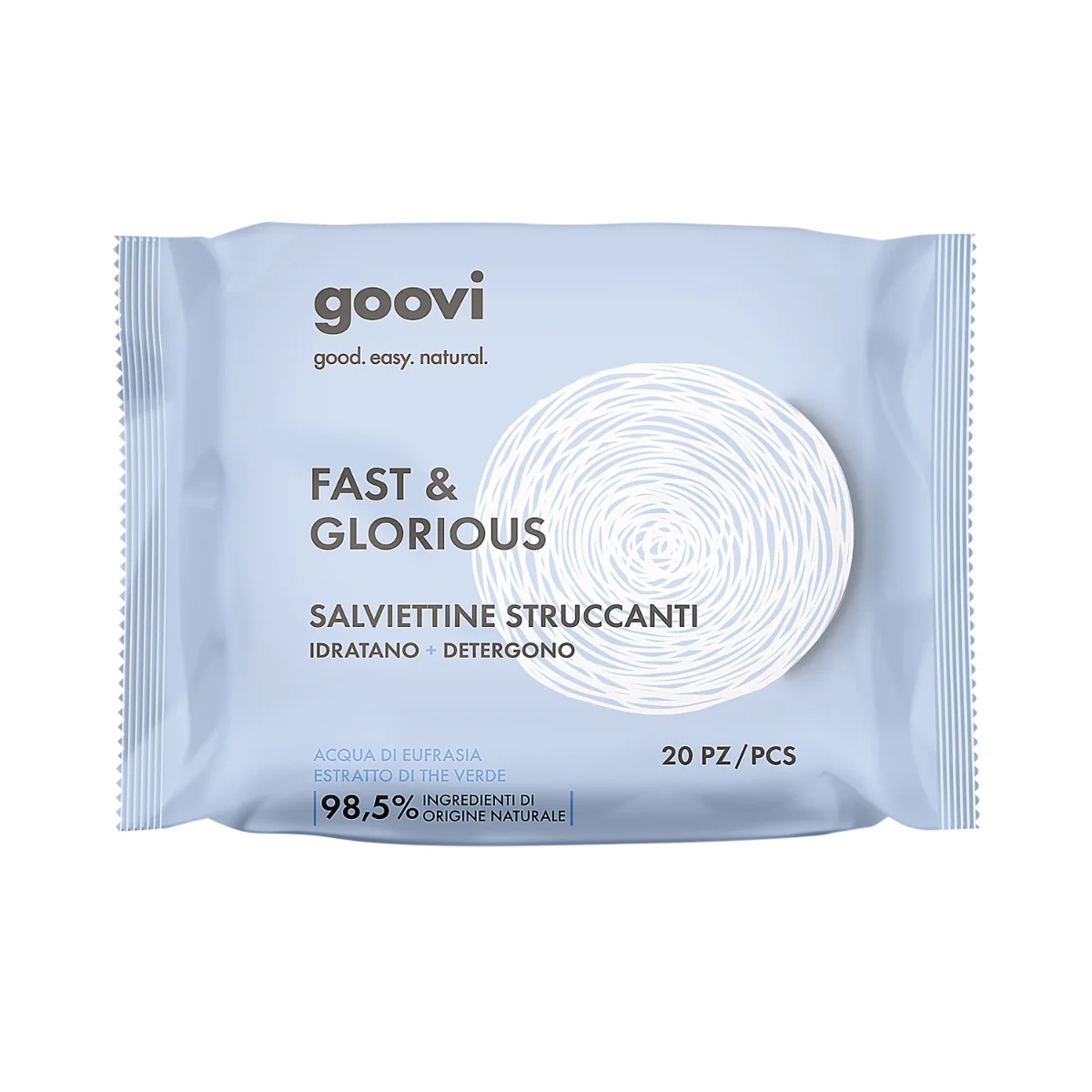 GOOVI Make-up-Entfernungstücher, 20 Stück