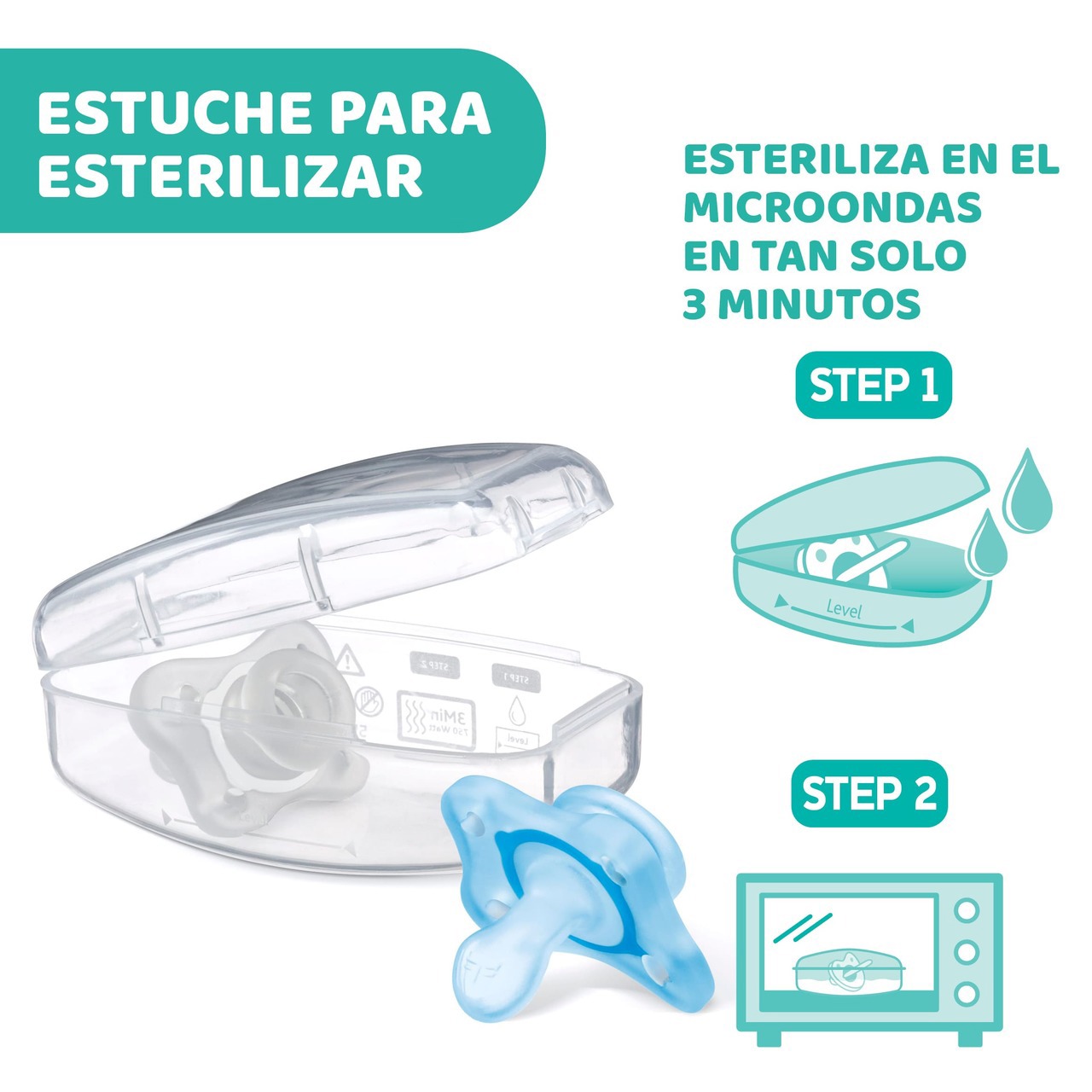 Mini Soft 0-2 m Chupete PhysioForma