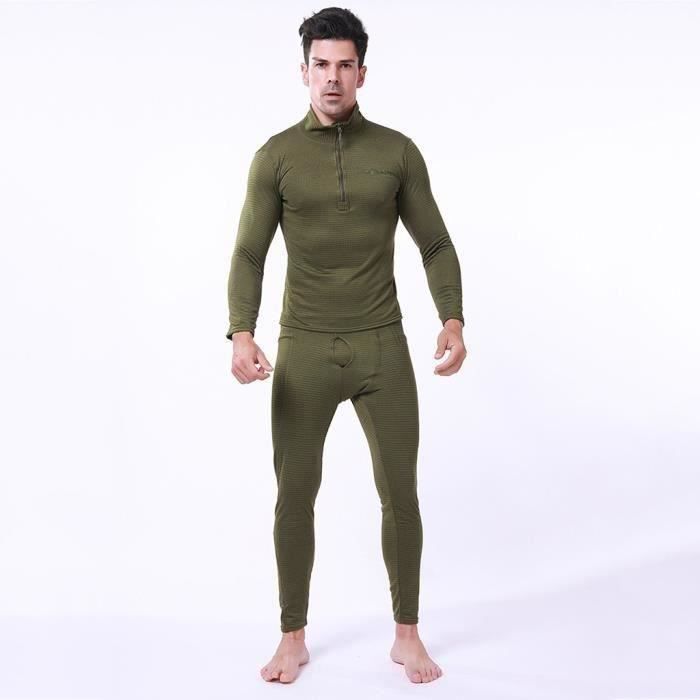 Men's tracksuit - Autumn-Winter - Black - Long sleeves - Breathable