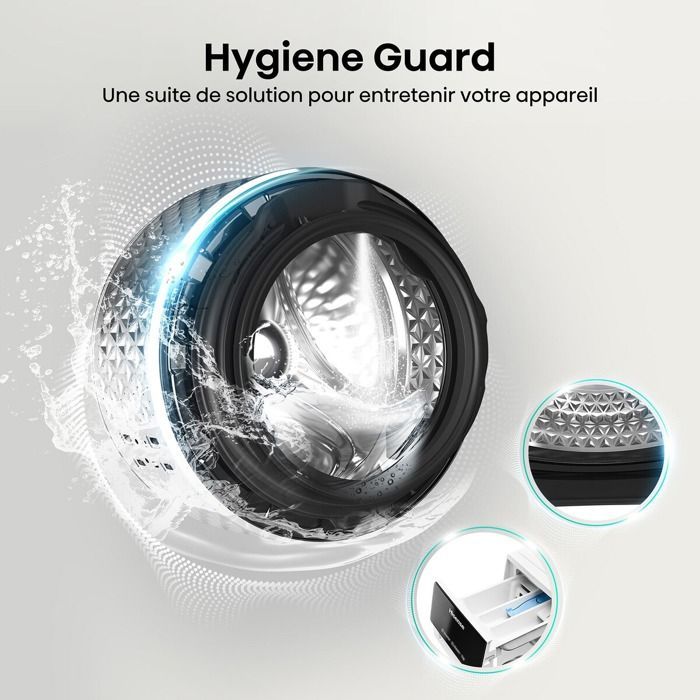 Lavatrice-asciugatrice Hisense WD3S9043BW3