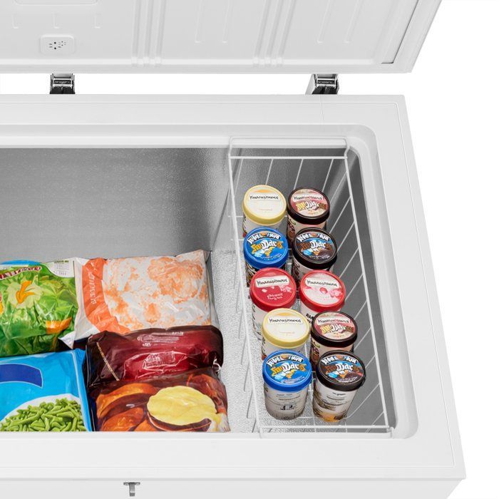 Congelatore a pozzetto - CONTINENTAL EDISON - CECC372WD - 372 L - 130 x 40 x 84,5 cm - Classe energetica D - Bianco