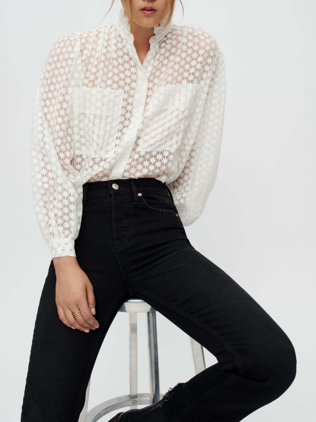 Slim fit jeans - zwart