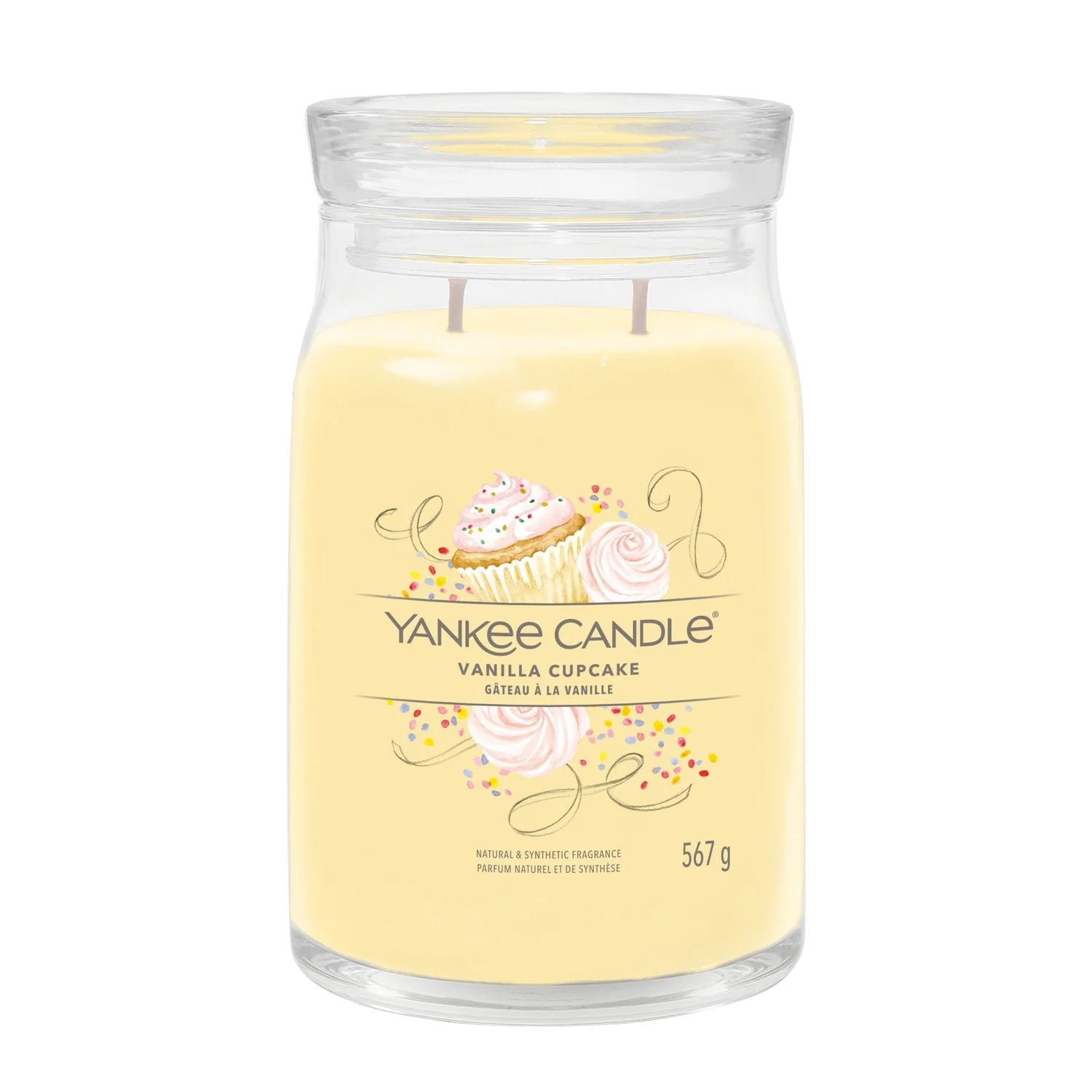 Signature Jar Candles Vanilla Cupcake - Candela Profumata
