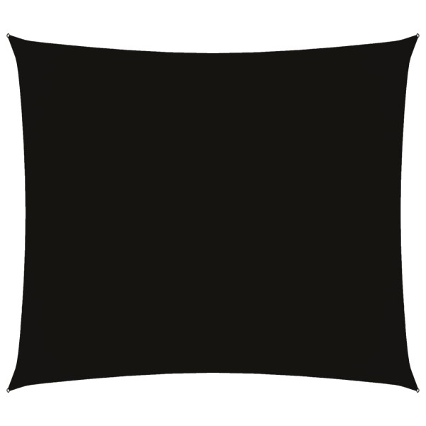 Żagiel przeciwsłoneczny Czarny 2.5 x 3 m vidaXL
