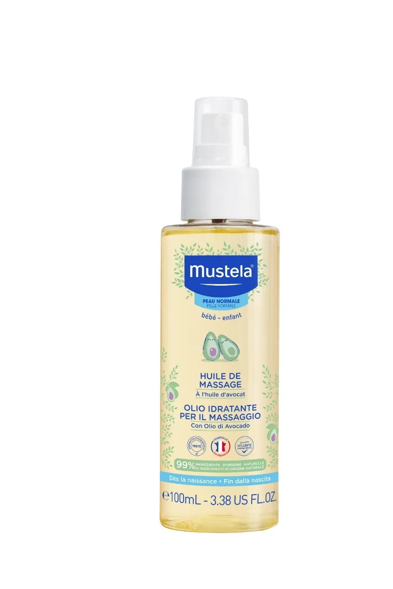 MUSTELA Mustela massageolie 100 ml hydraterend